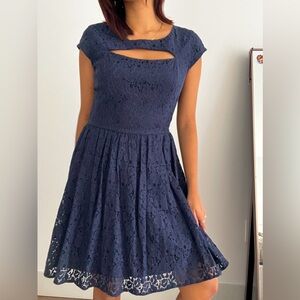 SALE🛍️ | City Studio A-Line Frill Dress with Mesh Lining and Backless